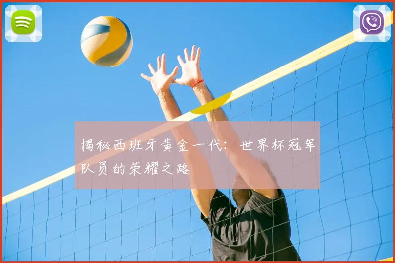 揭秘西班牙黄金一代：世界杯冠军队员的荣耀之路