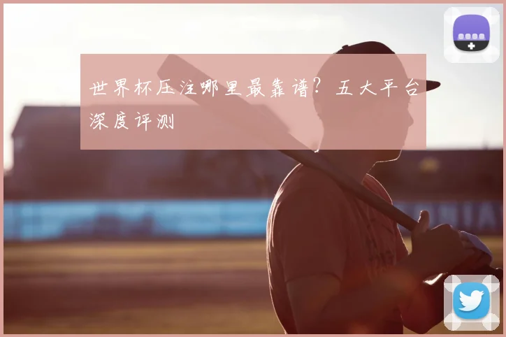 世界杯压注哪里最靠谱?五大平台深度评测