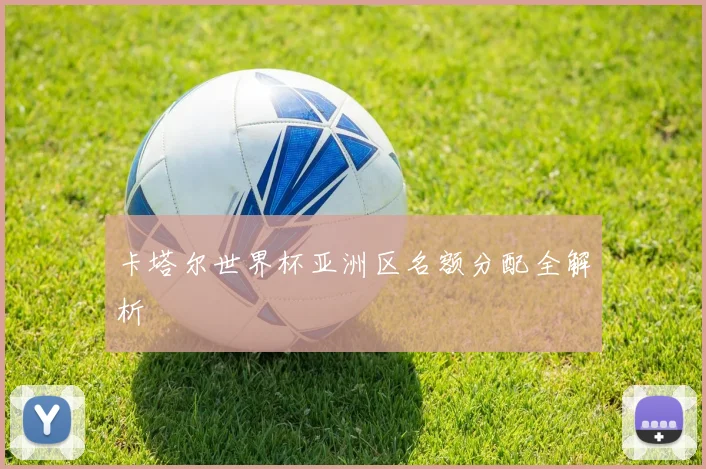 卡塔尔世界杯亚洲区名额分配全解析